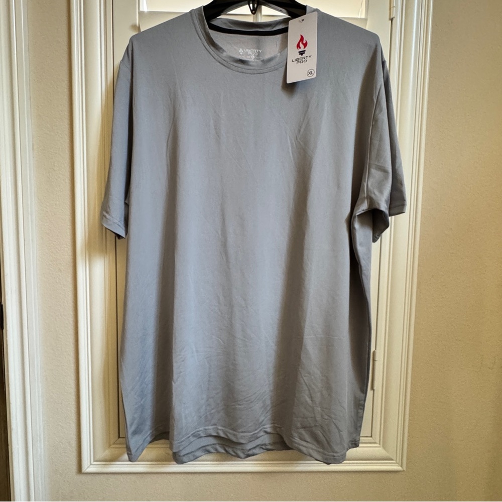 ✅New “Liberty Pro” Gray Men's T-Shirt